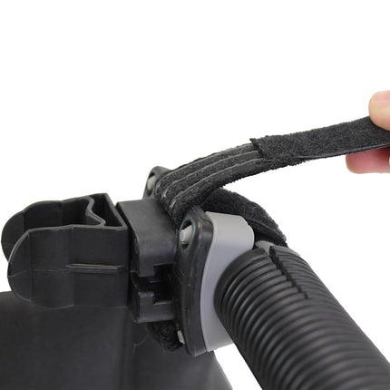 KMINA - Stick holder for rollator, wide rubber, crutch holder, walking stick holder, holder for wheelchair