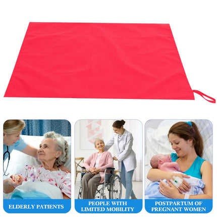 Healeved Sliding Sheet for Patients Sliding Sheet for Care Movable Sliding Sheet for Seniors Transfer Aid for Elderly People Washable Sliding Sheet to Support Patient Movements Suitable for
