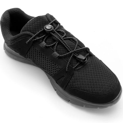 CampTeck U6602 Quick-Release Shoelaces, Elastic Shoelaces with Quick Lacing System - Black - 1 Pair
