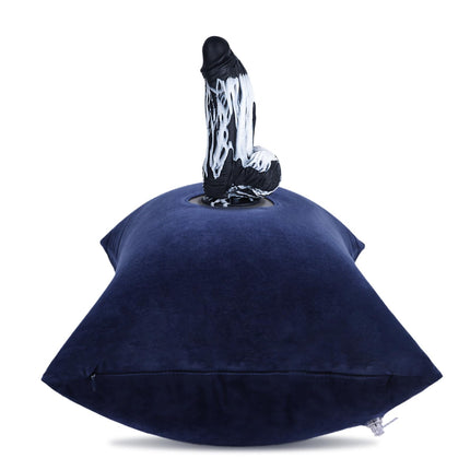 Inflatable Erotic Sex Pillow with Pump, Sex Positions Lumbar Pillow for Women G Spot Stimulate, Sex Ramp Pillow Dildo Holder with Suction Cup for Adult Games