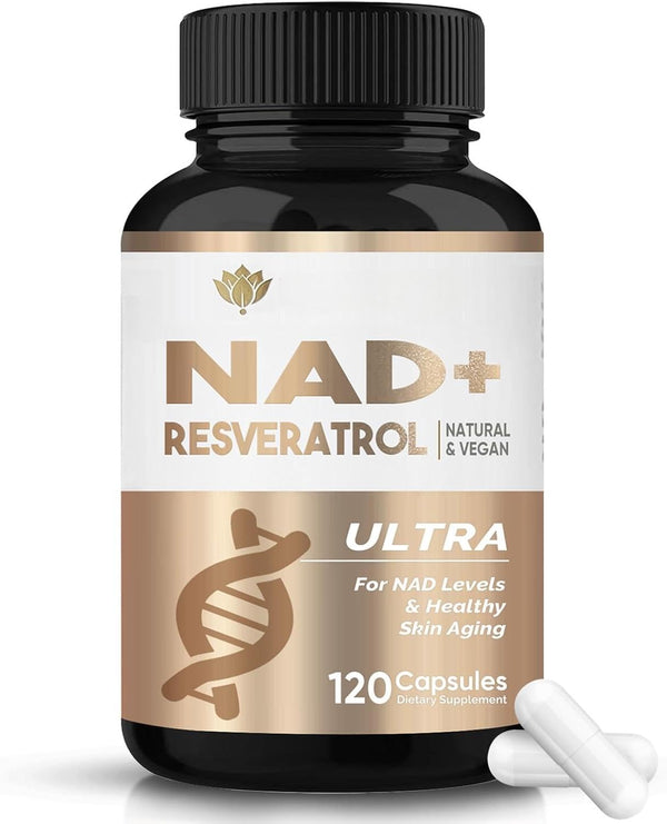 NAD+ Resveratrol Boosting Supplement, 1000MG NAD+ Supplement, More Efficient for Vitality