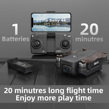 TTROARDS 36 Drone with 4K Camera, GPS Brushless Motors Drones with Camera for Adults, 5G WiFi Transmission, RC Drones Intelligent Return Follow Me APP Control Under 249g C0 Insertable SD Card