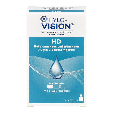 HYLO-VISION HD eye drops 2 x 15 ml