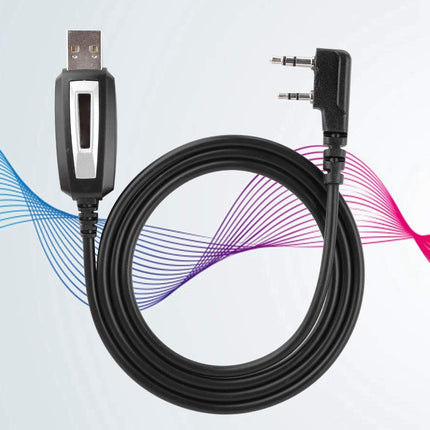 Walkie Talkie programming cable with CD driver for GT 3 UV 82 BF 888s