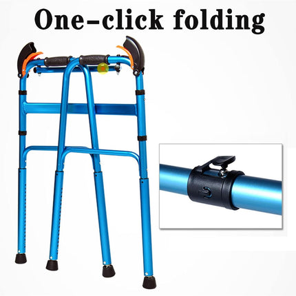 Walking frame, walking aid, stair climbing aluminum lightweight walking aid, for easy walking on stairs, non-slip adjustable height, stair aid stair lifts for elderly people with disabilities