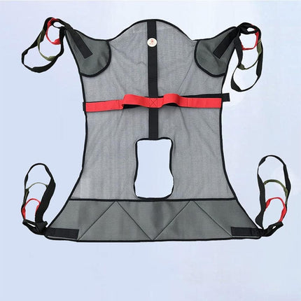 Full body sling, assistive patient lift toilet sling, seat transfer belt for the elderly, split leg sling for toilet use, patient assistance