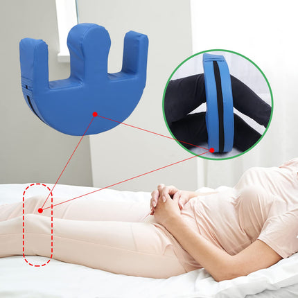 F Fityle U-shaped bed turning aid, multi-purpose turning aid for the elderly, upholstered cushion for people, patients, disabilities, aids, pearl cotton