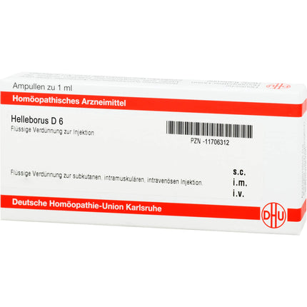 Helleborus D 6 ampoules