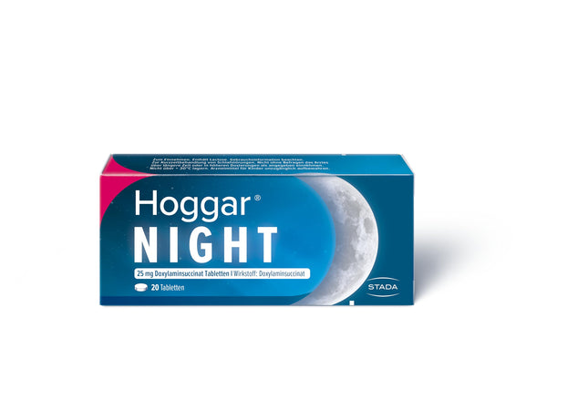 Hoggar Night – Sleeping pills to help you fall asleep and for acute sleep disorders – Well tolerated, for restful sleep – 1 x 20 tablets