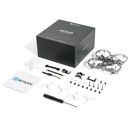BETAFPV Meteor65 Pro Brushless Quadcopter with Matrix 1S ​​3IN1 HD FC, 0802SE 19500KV Motor, 35mm 3-Blade Prop Compatible with O4 Air Unit for FPV Filmmaking Enthusiasts Flights Indoor Outdoor - PNP