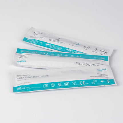 EUROPAPA® Pregnancy 1/2/3/4-PACK, Early Pregnancy Test, Over 99% Accuracy, 25 mlU/ml Sensitivity, Rapid Detection in 5 Minutes, hCG Self-Test