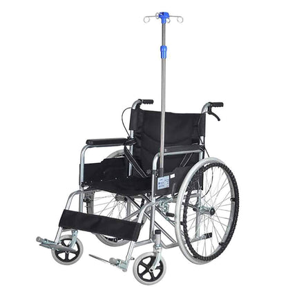 summerr infusion stand, IV stand for wheelchair users, IV pole with stainless steel, height-adjustable display stand