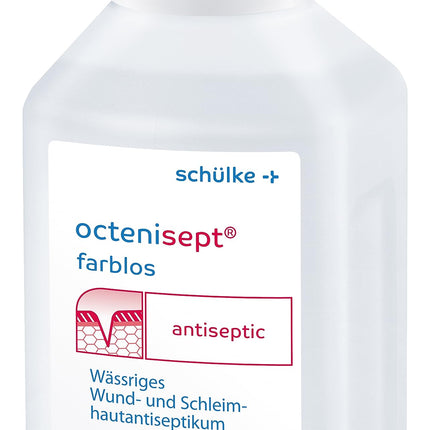 octenisept - aqueous wound and mucous membrane antiseptic with good tolerability, painless application and rapid effect, 500 ml solution