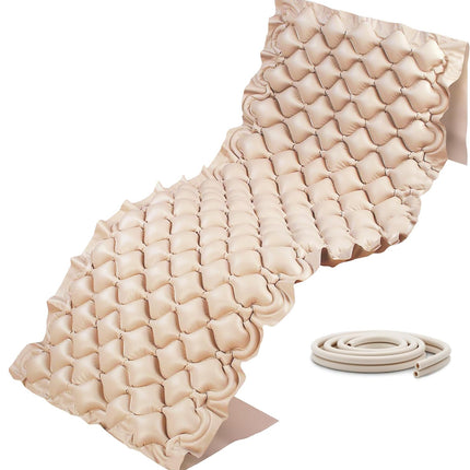 AIESI® Mattress Air Cushion Anti-Decubitus with Connecting Tube without Compressor, 130 Cells, Capacity 150 Kg, 24-Month Warranty