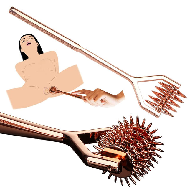 Nerve wheel sex feather tickler needle wheel flirting for couple exquisite nerve wheels nerve wheel after needle roller sex toy woman