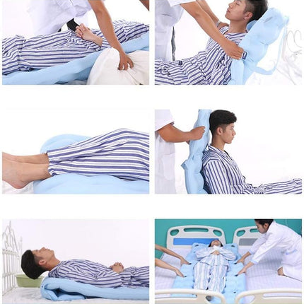 GEDRACKPMYN Anti-Decubitus Mattress, Alternating Pressure Mattress Against Bedsores and Ulcers with Pump, Disabled and Bedridden Patients Prevent Decubitus, Manual Air Pump