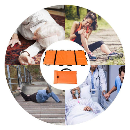 PRETTYLE Rescue Sling | Soft Thickened Canvas Transfer Sling, Rescue Sling, Sling up to 159 kg with Handbag for Firefighters and Rescue Services