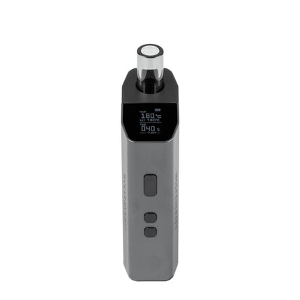 WOLKENKRAFT ÄRiS Premium Vaporizer | ECA Convection Technology | Easy Cleaning | Extendable Glass Mouthpiece | High-Quality &amp; Efficient *Gun Metal*
