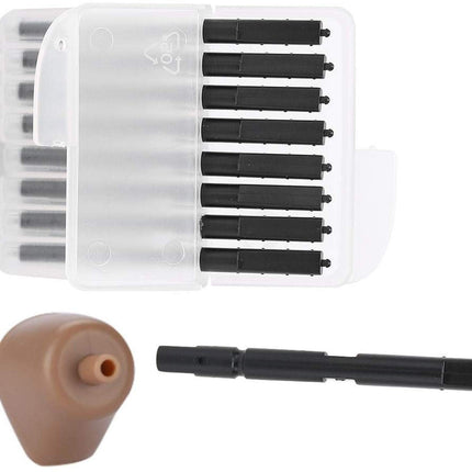 40x EWANTO cerumen filter Wax Guards III like CeruStop with one filter change pin each, wax protection, WaxStop, earwax filter (5x 8-pack)