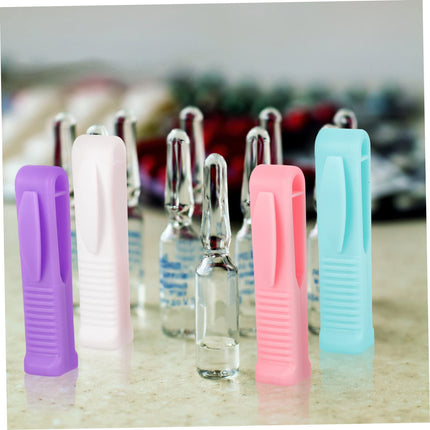 Healeved 3sets Bottle Breaker Ampoule Opener Plastic Mini Bottle Opener For Nursing 8 Pieces * 3