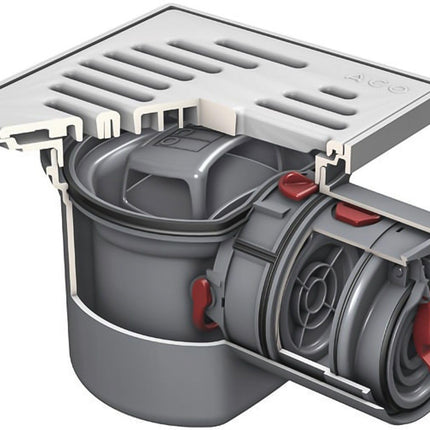 ACO JUNIOR cellar drain with backflow preventer DN 100