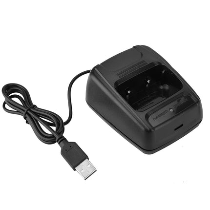 Walkie Talkie Charger Charger for Walkie Talkies Abs Radio Walkie Talkie USB Charging Cradle Station Stand for Bf888S Bf777S Bf666S