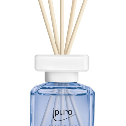 ipuro - Essentials Room Fragrance Sunny BEACHTIME 50ml | Room freshener with grapefruit, lemon &amp; white musk fragrance aroma | Diffuser with sticks | Air freshener for the home