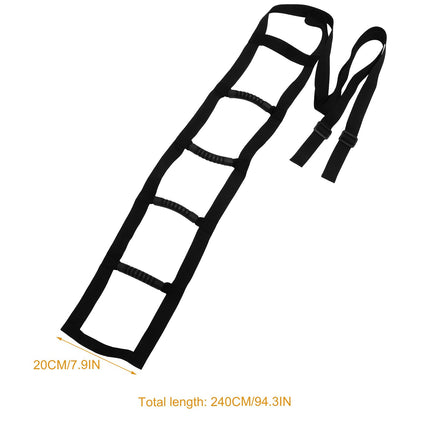 Bed riser, bed rail aid handle for seniors &amp; pregnant women Bed ladder riser aid with robust handle Ideal for nursing beds &amp; at home