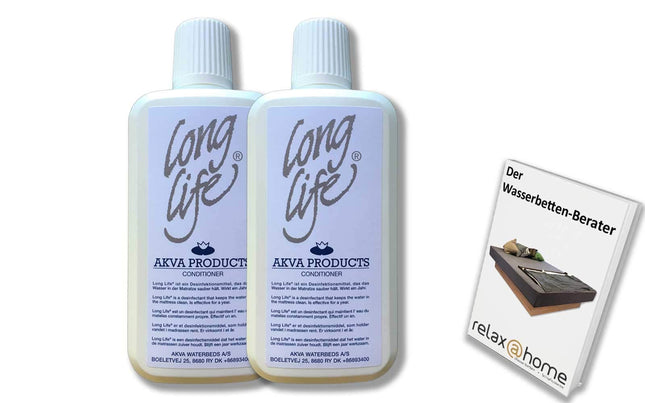 relax@home Akva Long Life Waterbed Conditioner (2 bottles)