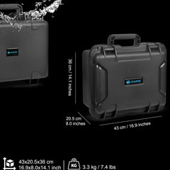 LEKUFEE Waterproof Carrying Case for DJI Mavic 3 Pro/Mavic 3 Classic/DJI Mavic 3/Cinema/Combo/DJI RC Pro/DJI RC/RC N1/Goggles 2/Integra/DJI RC Motion 2 and Accessories (Protective Case Only)
