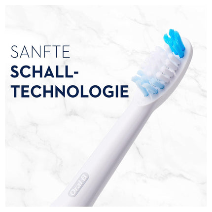 Oral-B Pulsonic Clean replacement brush heads for sonic toothbrushes, 4 pieces, toothbrush head for Oral-B sonic toothbrush