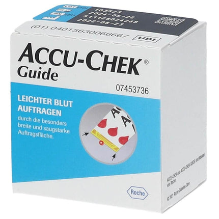 Roche Diab.Care ACCU CHEK Guide test strips, 50 pieces