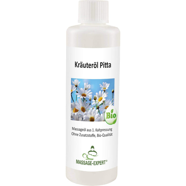 Ayurvedic herbal oil Pitta by MASSAGE-EXPERT, first cold-pressed, 250 ml