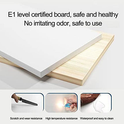 GXQFC Overbed Table on 4 Casters, Mobile Desk Nursing Table Height Adjustable 65-95CM/Width Adjustable 115-210CM Overbed Table Mobile Desk Nursing Table Laptop Table (Color: Wood)