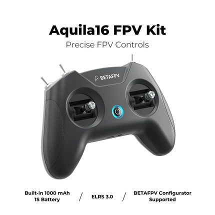 BETAFPV Aquila16 FPV Kit with LiteRadio 2 SE Transmitter for Simulator, VR03 Goggles with DVR Recording Function, 3 Flight Modes, Supported 1S RTF Kit for FPV Beginners for Indoor and Outdoor Flying