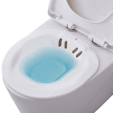 Bwelcam Sitz Bath for the Toilet, Bidet Insert for Toilet, Shatter-Proof Sitz Baths, Sitz Bath Toilet Insert, Portable Bidet Basin