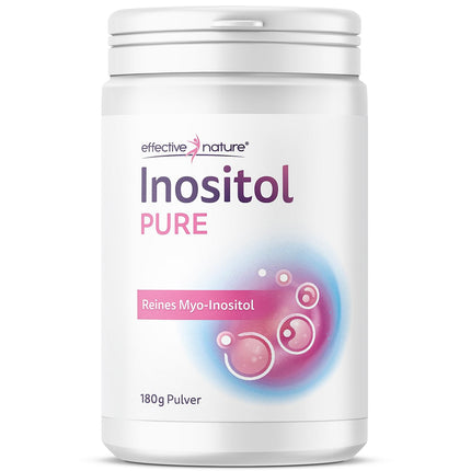 effective nature - Inositol Pure - 180 g pure myo-inositol powder - 4000 mg myo-inositol per day - Enough for 45 days