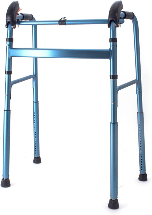 Walking frame, walking aid, stair climbing aluminum lightweight walking aid, for easy walking on stairs, non-slip adjustable height, stair aid stair lifts for elderly people with disabilities