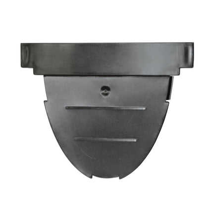 VERDONE slotted gutter, drainage gutter, drain gutter outside, patio gutter, aluminum edge, floor gutter B125 KG pipe, yard drain (1x front plate)