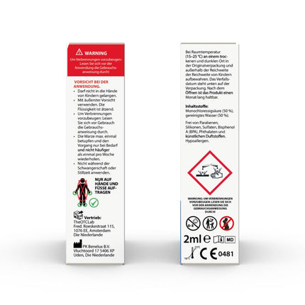 Acetocaustin Solution | Wart Remedy | Pain-Free | Children 4 Years and Over | Wart Treatment for Hands and Feet | 2ml Wart Remover | Wart Removal