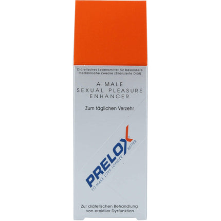 Prelox® natural sexual enhancer - 60 capsules | The original | More potency and virility | Increases desire and libido | For sexual health | Works immediately | 100% natural ingredients