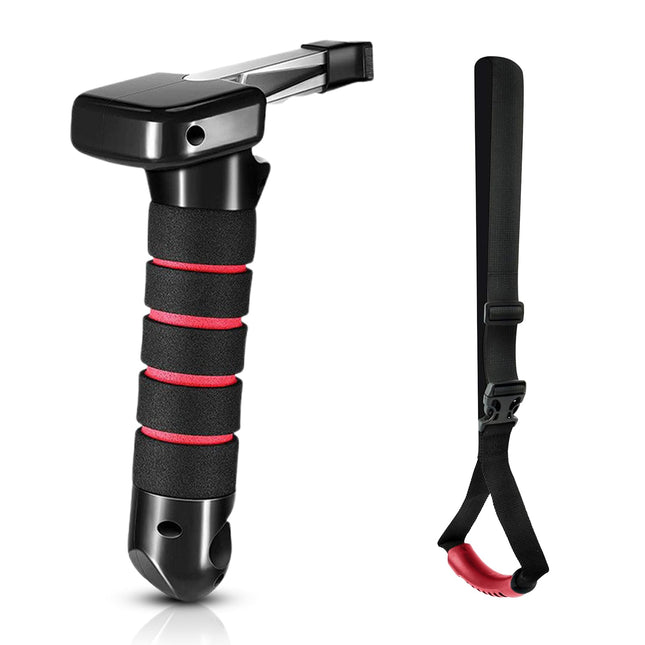 Car exit aid with handle cord, multifunctional car exit aid, car entry aid for pregnant women, seniors, disabled, grab handle for car for most vehicles, 19 * 12 * 7cm