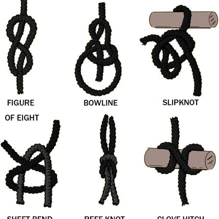 4 x 10m Sex Bondage Rope, Soft Bondage Rope Black Cotton Rope For SM Sex Toys, Bondage Set All-Purpose Rope Bondage Set for Couples Bondage Games