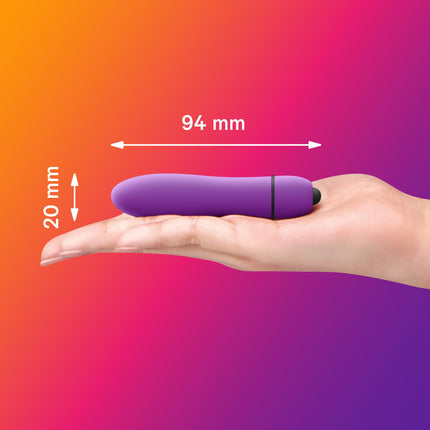 Durex Intense Delight Mini Vibrator Discreet Sex Toy, Purple