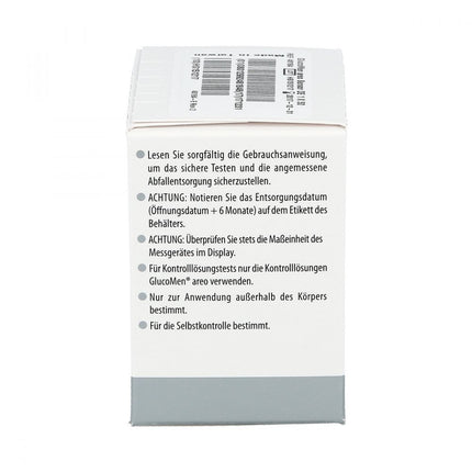 GlucoMen areo Sensor Test Strips, 50 pcs
