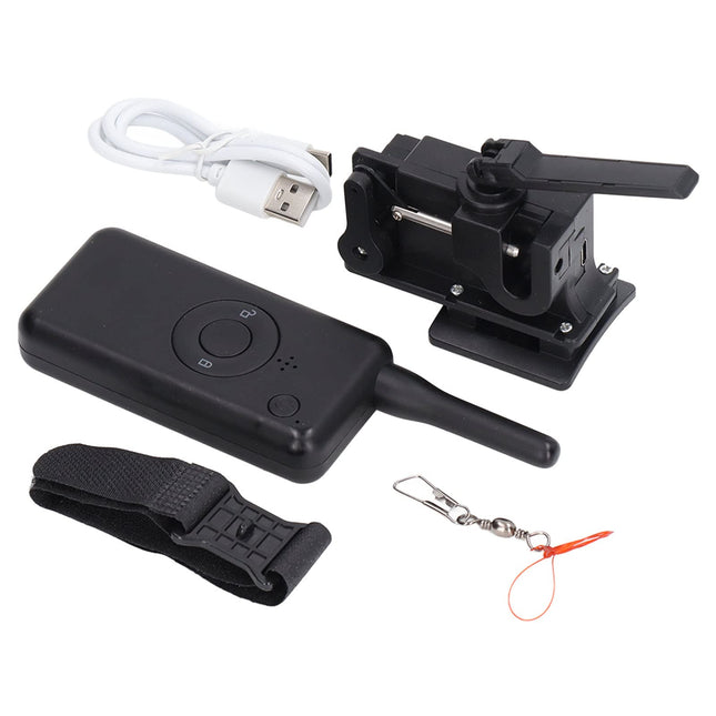 Rehomy Airdrop, High Performance Air Drop System for Drone Delivery, Drone Quick Release Attachment Drone Dispenser Drone Delivery Kit USB Charging, Air Drop System Accessory Drone Part