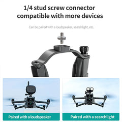 LICHIFIT Drone Airdrop System with 1/4 Screw Hole Interface for DJI Air 3 Photosensitive Thrower Transport Delivery Payload Release Dropping Device