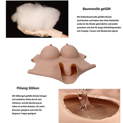 Silicone Breasts Silicone Breasts Fake Boobs Breast Plates Bra Cup Breasts Cross-Dressing Breasts Fake Breast Enlargement for Crossdresser Cosplay