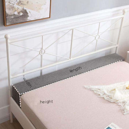 Bed Wedge, Custom Size, Bed Gap Filler, Long Memory Foam, Bed Mattress Filler, Rectangular Gap Headboard Pillow, Soft Removable Armrest Support