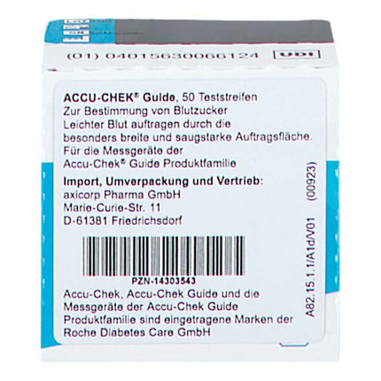 ACCU CHEK Guide test strips, 50 pieces